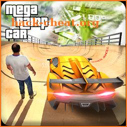 Mega Ramp Car Racing Stunts Ramp Construction icon