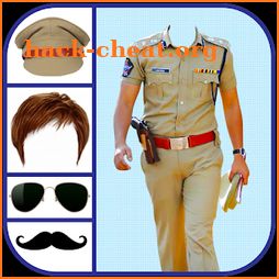 Men Police Suit Photo Editor - Men Police Dress icon