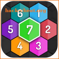 Merge Hexa - Number Puzzle icon