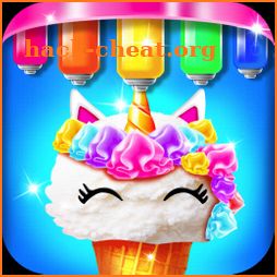 Mermaid Glitter Cupcake Chef - Ice Cream Cone Game icon