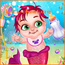 Mermaid Newborn Baby Care icon