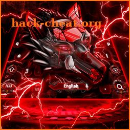 Metal Lighting Wolf Keyboard icon