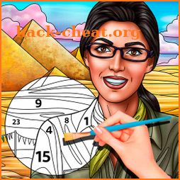 Mia's Journey - Coloring Book Free icon