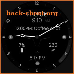 Minimal Black v30 Watch Face icon