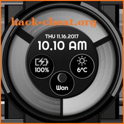 Minimalist watch face | Radian icon