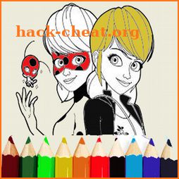 miraculous coloring ladybug icon