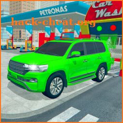 Modern Prado Car Wash Game: Free Car Games icon