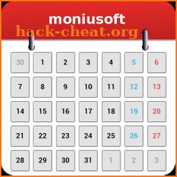 Moniusoft Calendar icon