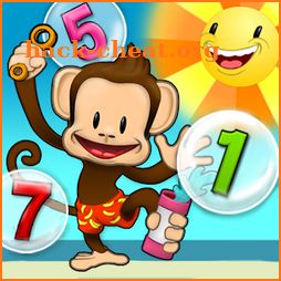 Monkey Math School Sunshine icon