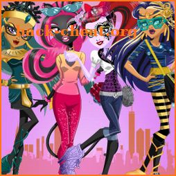 Monster Dolls Halloween Girls Dress Up Club icon