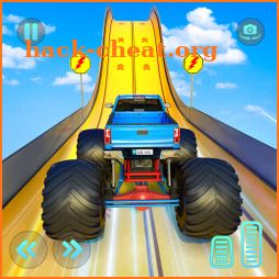 Monster Truck Mega Ramp Stunts Extreme Stunt Games icon