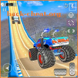 Monster Truck Ramp Stunt Racing icon