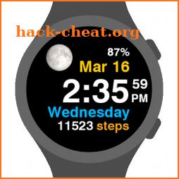 Moon Steps Watch Face icon