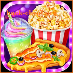 Movie Night Party  - Yummy Pizza, Soda & Popcorn icon