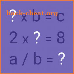 Multiplication and division tables icon