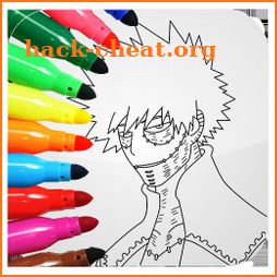 My Hero Academia Coloring Game icon