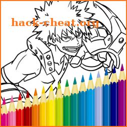 My Hero Academia Game Coloring Book icon