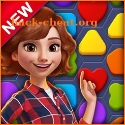 My HomeStyle - Fun & Cool Match 3 Color Puzzles! icon