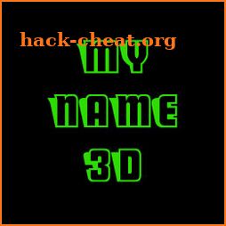 My Name 3D Live Wallpaper icon