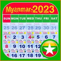 Myanmar Calendar 2023 icon