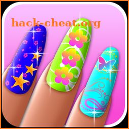 Nail Art Girl Manicure icon