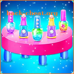 Nail makeup Kit: Fashion doll girls games 2020 icon