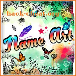 Name Art With Photos icon