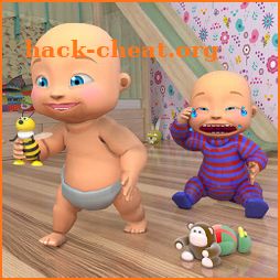 Naughty Twin Baby Simulator 3D icon