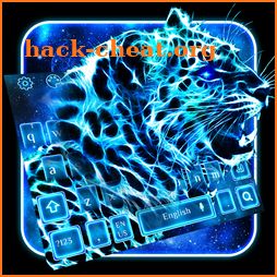 Neon Cheetah Keyboard icon