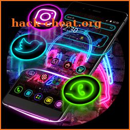 Neon Music Light Theme icon