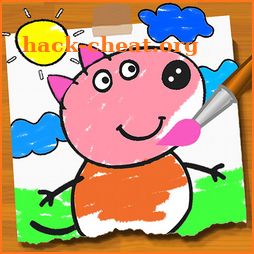 New Pepa Coloring Book - Cartoon Painting icon