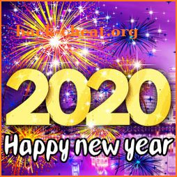 New Year 2020 Fireworks Live Wallpaper HD icon