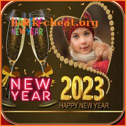 New year 2023 Photo Frame icon