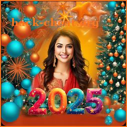 New Year 2025 Photo Frame icon