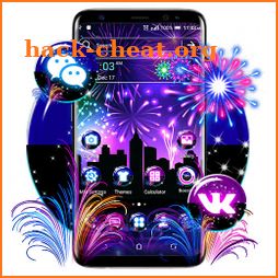 New Year Fireworks Theme icon