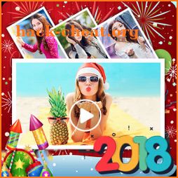 New Year Video Maker icon