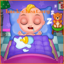 Newborn Baby Care Nanny Babysitting icon