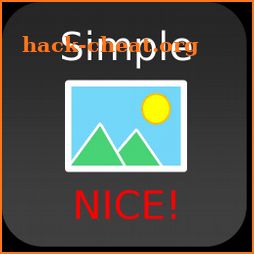 Nice Simple Photo Widget icon