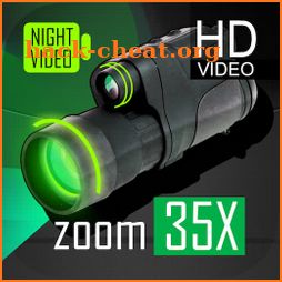 Night Vision (Light amplifire) 35x zoom icon