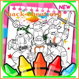 Ninja Hero Turtle Coloring Book icon