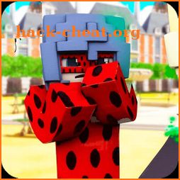 Noir LadyBug Mod pour Mcpe icon