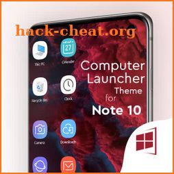 Note 10 theme for computer launcher icon