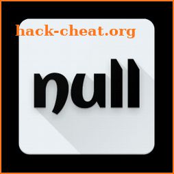 Null icon