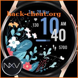 NXV96 Vibrant Flora Watch Face icon