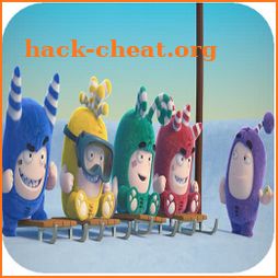 Oddbods skiing Adventure icon