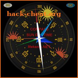 Offline Sun Phases Plus GPS & Compass ( Military ) icon