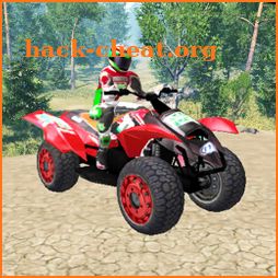 Offroad ATV Quad Bike: Mountain wheelie Simulation icon