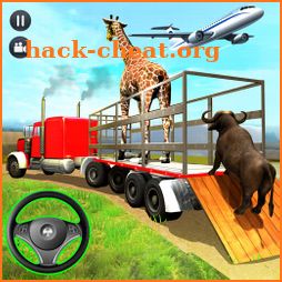 Offroad Farm Animals Truck Driving plane transport icon