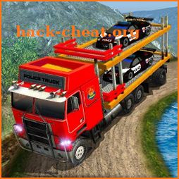 OffRoad Police Transporter Truck Games icon