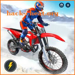 Offroad Snow Mountain Dirt Bike Racing Stunts icon